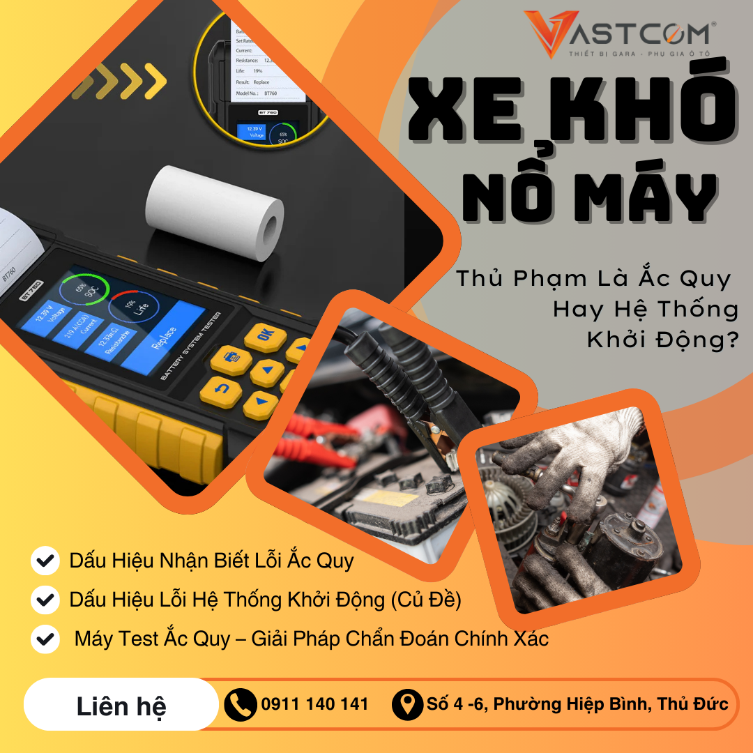 Xe Khó Nổ Máy: Thủ Phạm Là Ắc Quy Hay Hệ Thống Khởi Động?