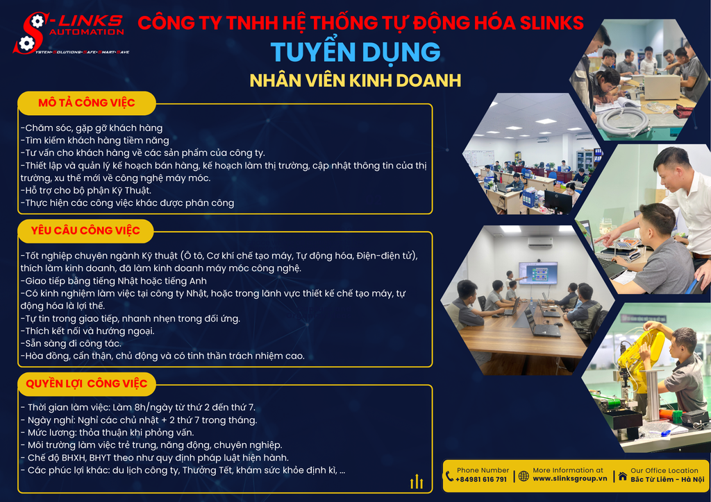 TUYỂN DỤNG NHÂN VIÊN KINH DOANH THÁNG 05/2025