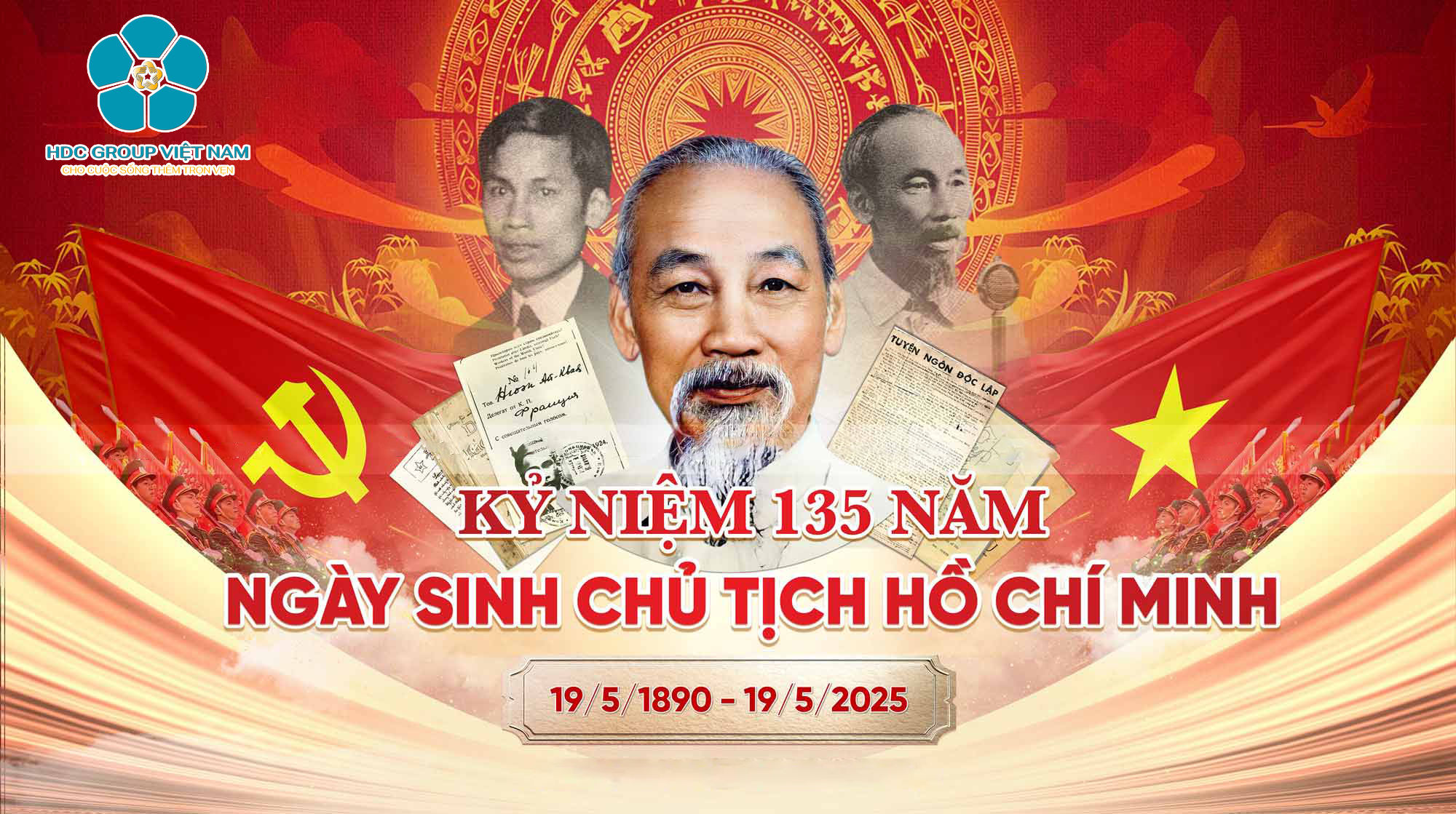 🎉 KỶ NIỆM 135 NĂM NGÀY SINH CHỦ TỊCH HỒ CHÍ MINH 🎉 🕊 (19/5/1890 – 19/5/2025)