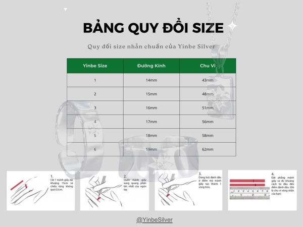 Hướng dẫn đo size chọn nhẫn ưng ý cho nam nữ