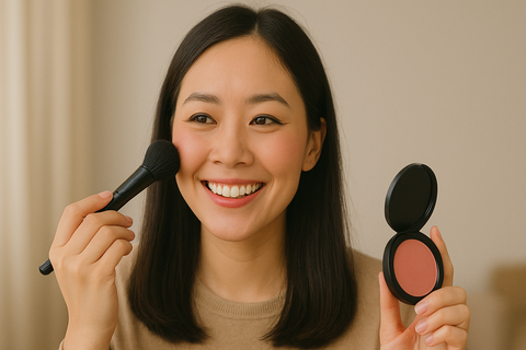 PHẤN TRANG ĐIỂM MÁ HỒNG – BÍ QUYẾT TẠO ĐIỂM NHẤN CHO GƯƠNG MẶT RẠNG RỠ