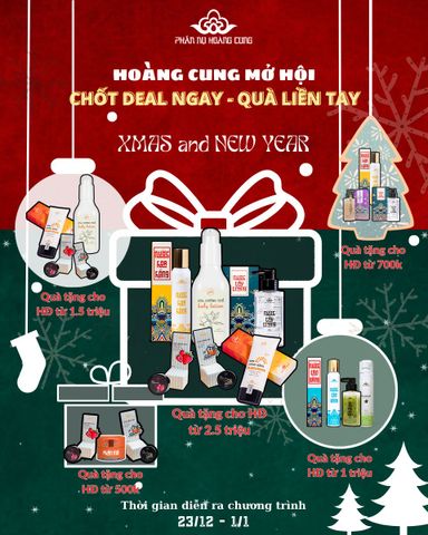 🎅🎄HOÀNG CUNG MỞ HỘI - CHỐT DEAL NGAY, QUÀ LIỀN TAY🥳