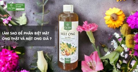 Làm sao để phân biệt mật ong thật và mật ong giả ?