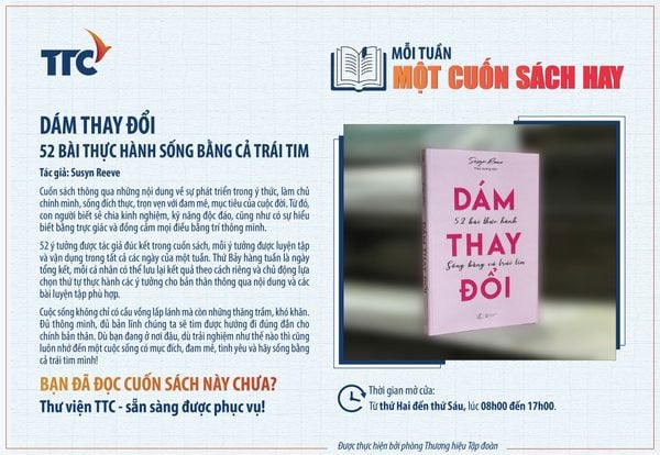 Dám thay đổi 52 bài thực hành sống bằng cả trái tim