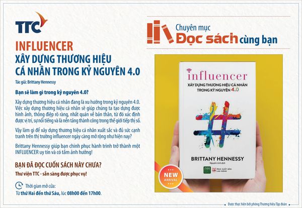 Infuencer Xây dựng thương hiệu cá nhân trong kỷ nguyên 4.0