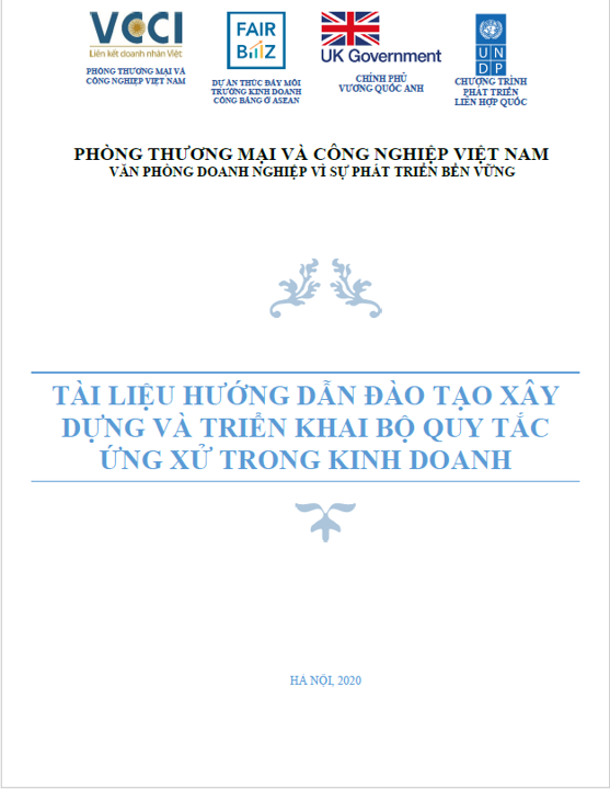 HD Xây dựng Quy tắc ứng xử trong KD