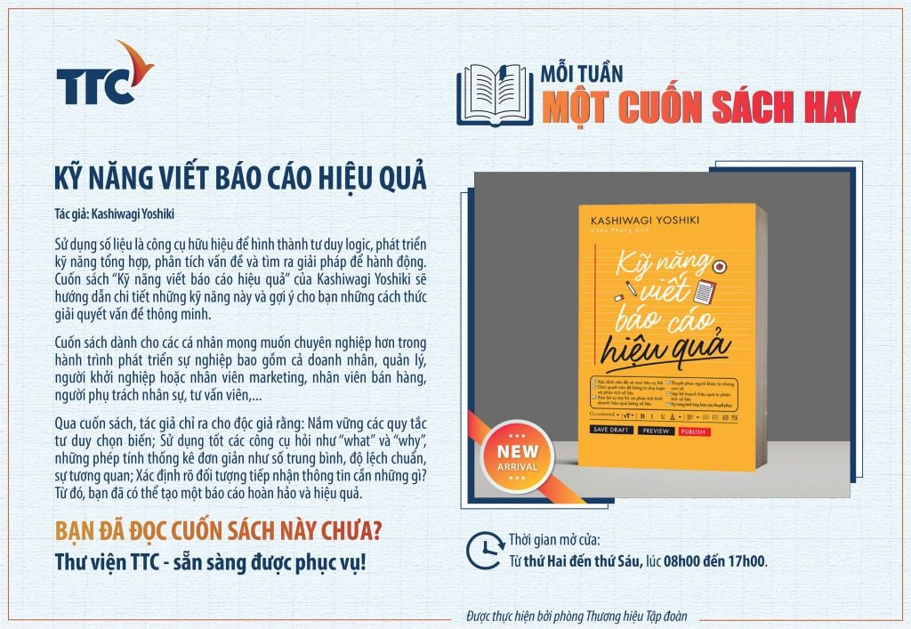 Kỹ năng viết báo cáo hiệu quả