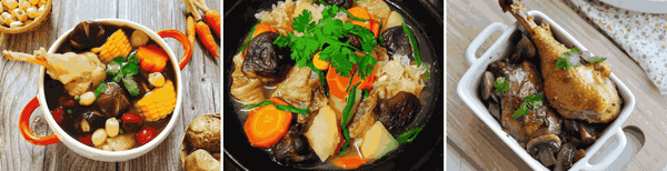 Cách nấu gà nấu nấm mềm ngọt, đậm đà hương vị