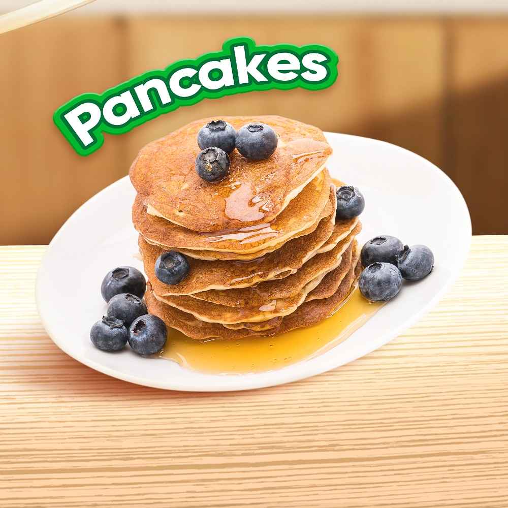 Pancake mật ong cho bữa sáng nhanh gọn