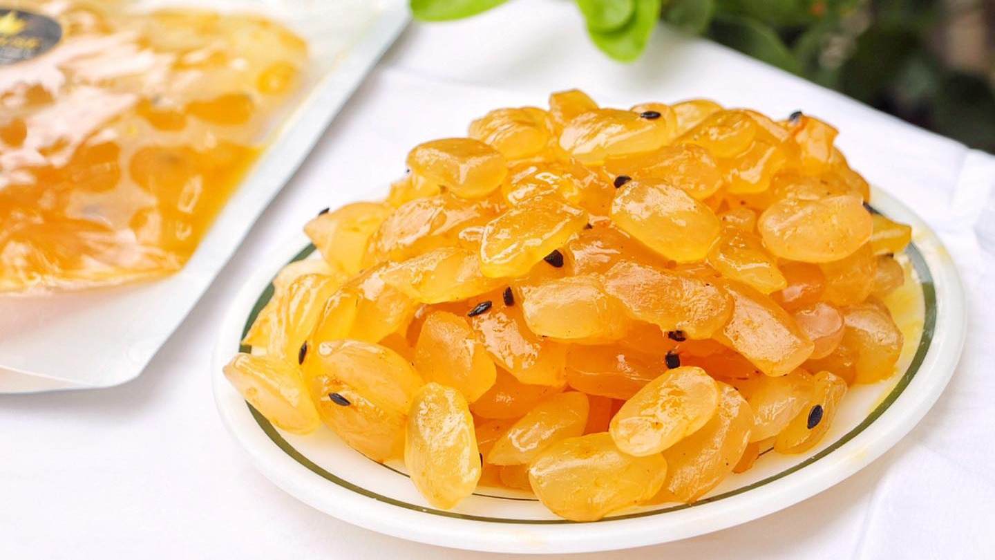 Cách làm hạt đác rim chanh leo