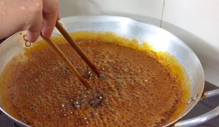 Cách thắng nước màu