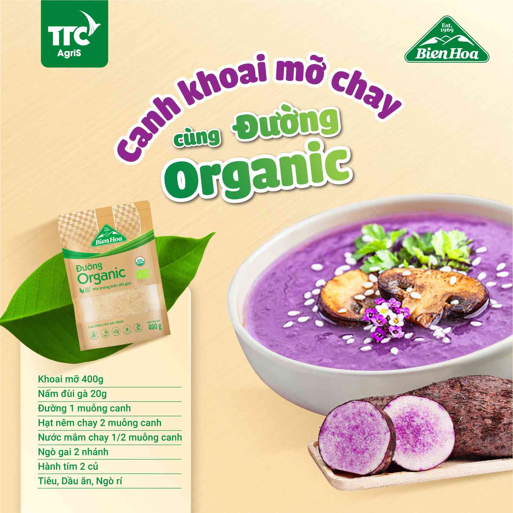 canh khoai mỡ chay