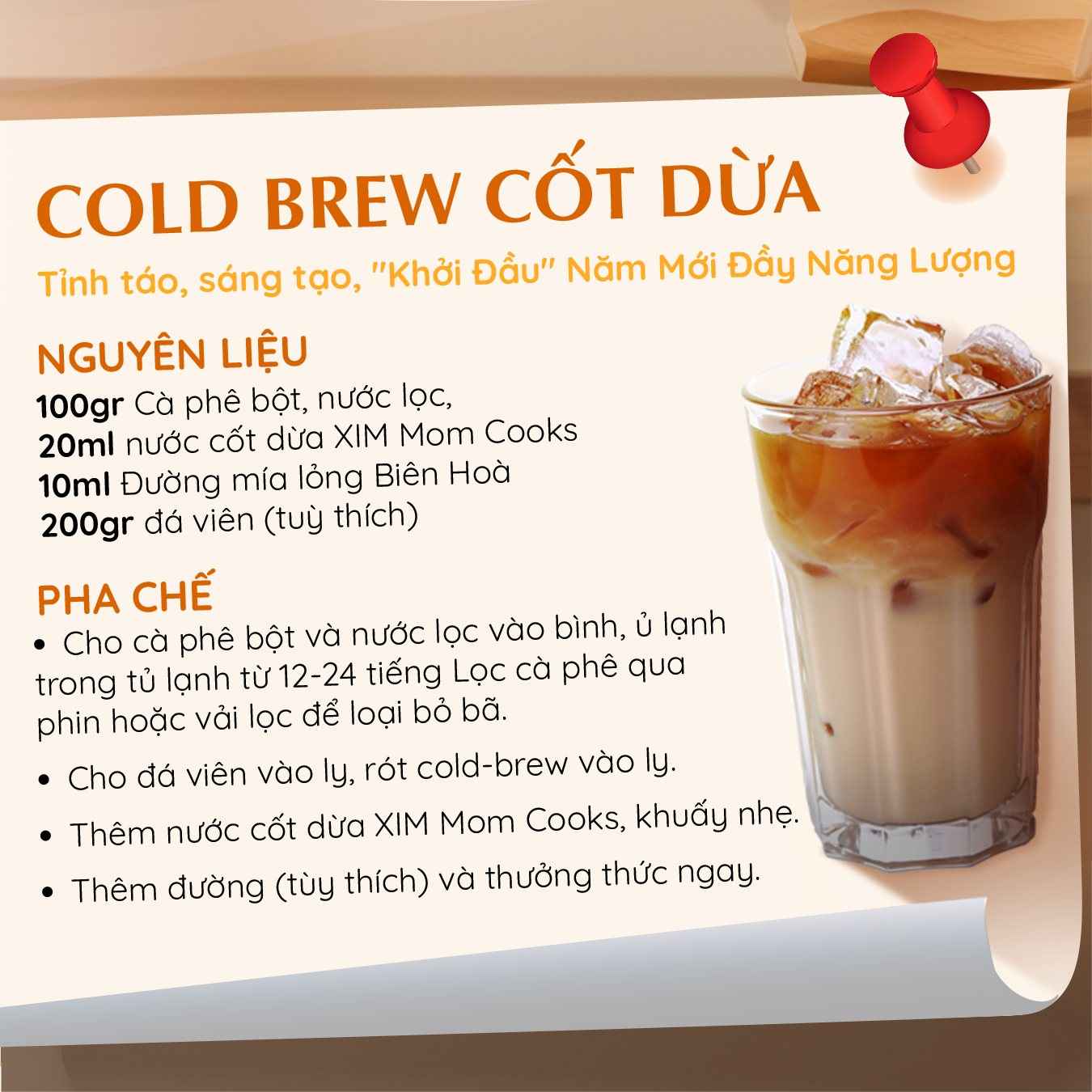 Cold Brew cốt dừa