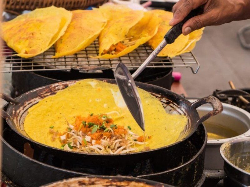 đổ bánh xèo miền tây