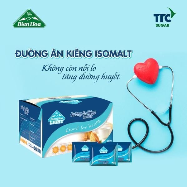 Đường ăn kiêng Isomalt tốt cho sức khỏe