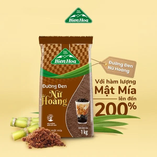 Đường đen Nữ hoàng làm caramen