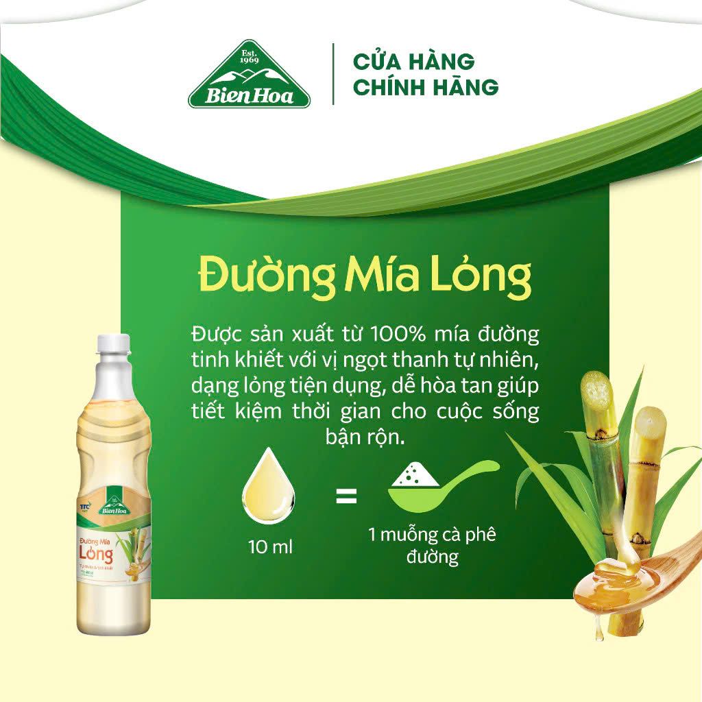Đường mía lỏng Biên Hòa giúp siro trái cây ngâm đường thêm ngon ngọt