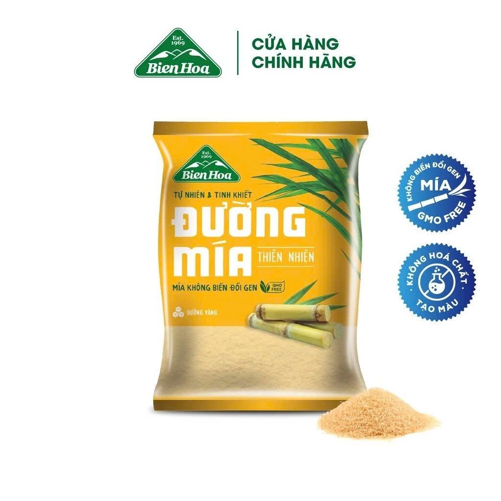 Đường mía thiên nhiên làm món salad sò điệp
