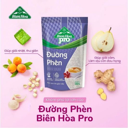 đường phèn Biên Hòa Pro làm bánh mousse chanh dây xoài