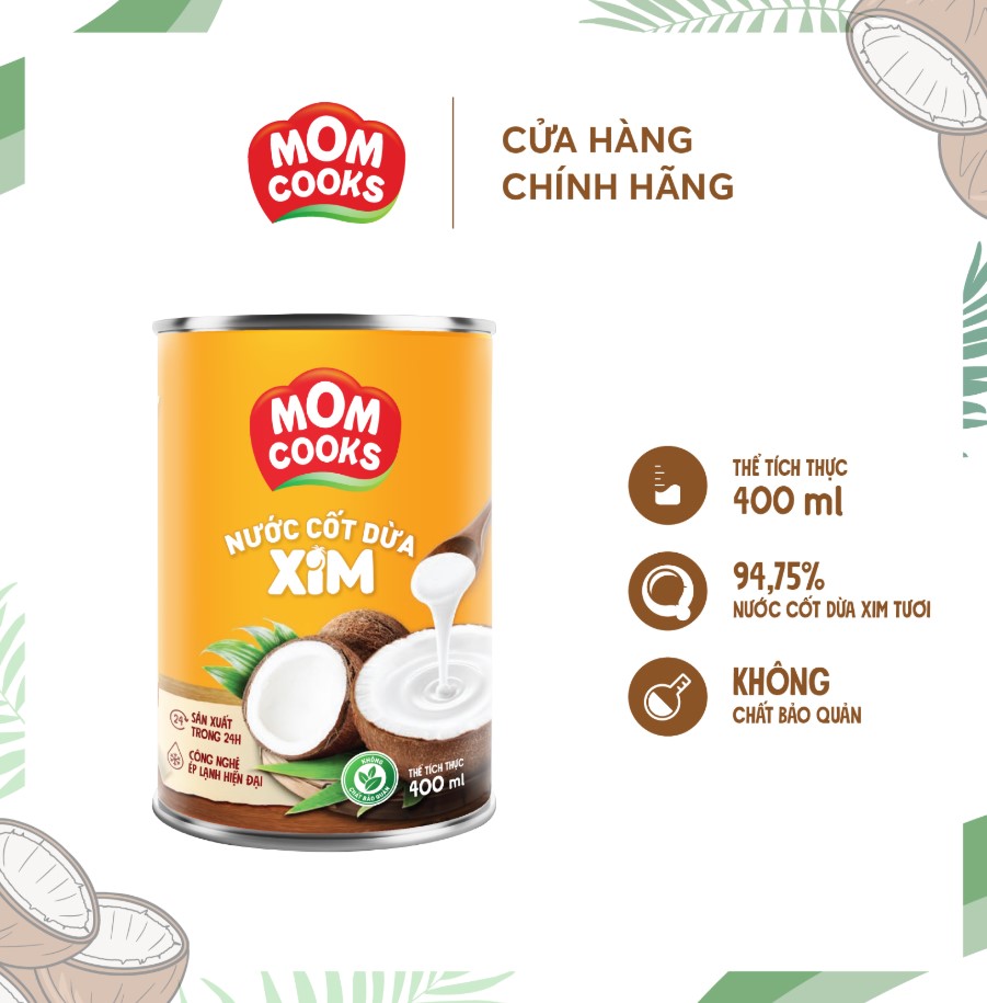 nước cốt dừa làm bánh tai yến