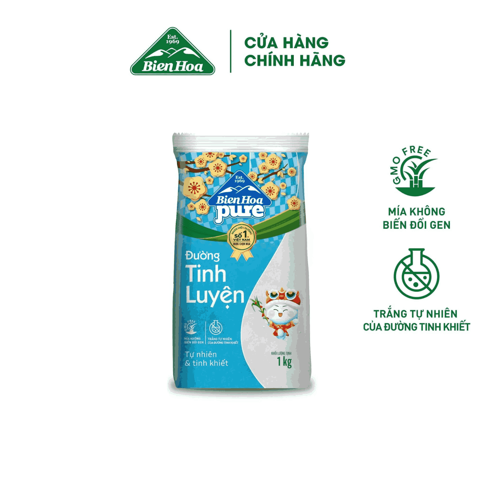đường túi Biên Hòa nấu thịt kho trứng cút nước dừa