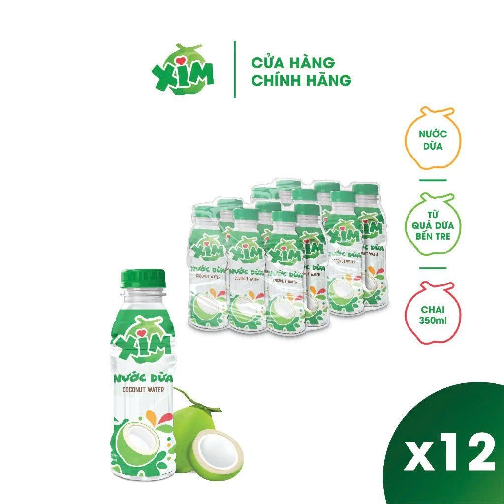 Nước dừa XIM từ Bến Tre, tươi ngon và giàu dinh dưỡng