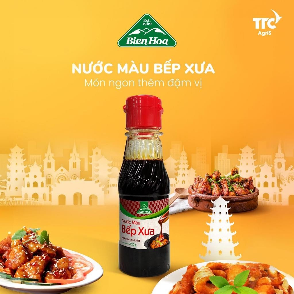 Nước màu Bếp Xưa 210g