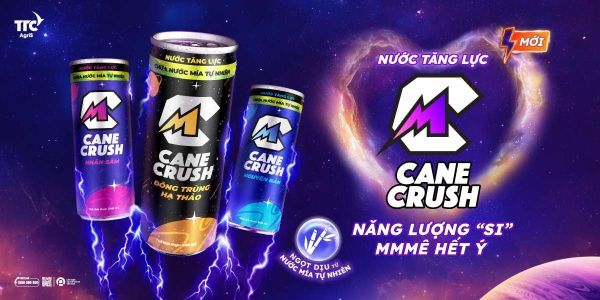 Nước tăng lực C-Cane Crush tốt cho hệ tiêu hóa