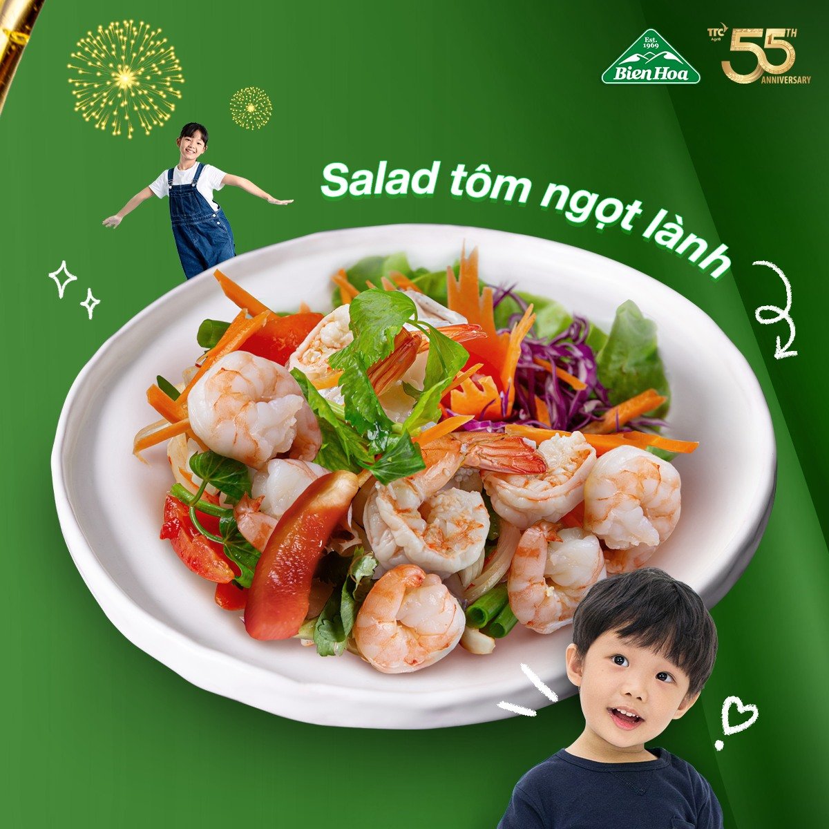 Salad tôm là món ăn đơn giản, dễ làm nhưng lại rất bổ dưỡng