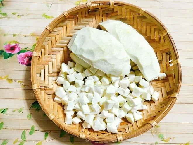sơ chế vỏ bưởi