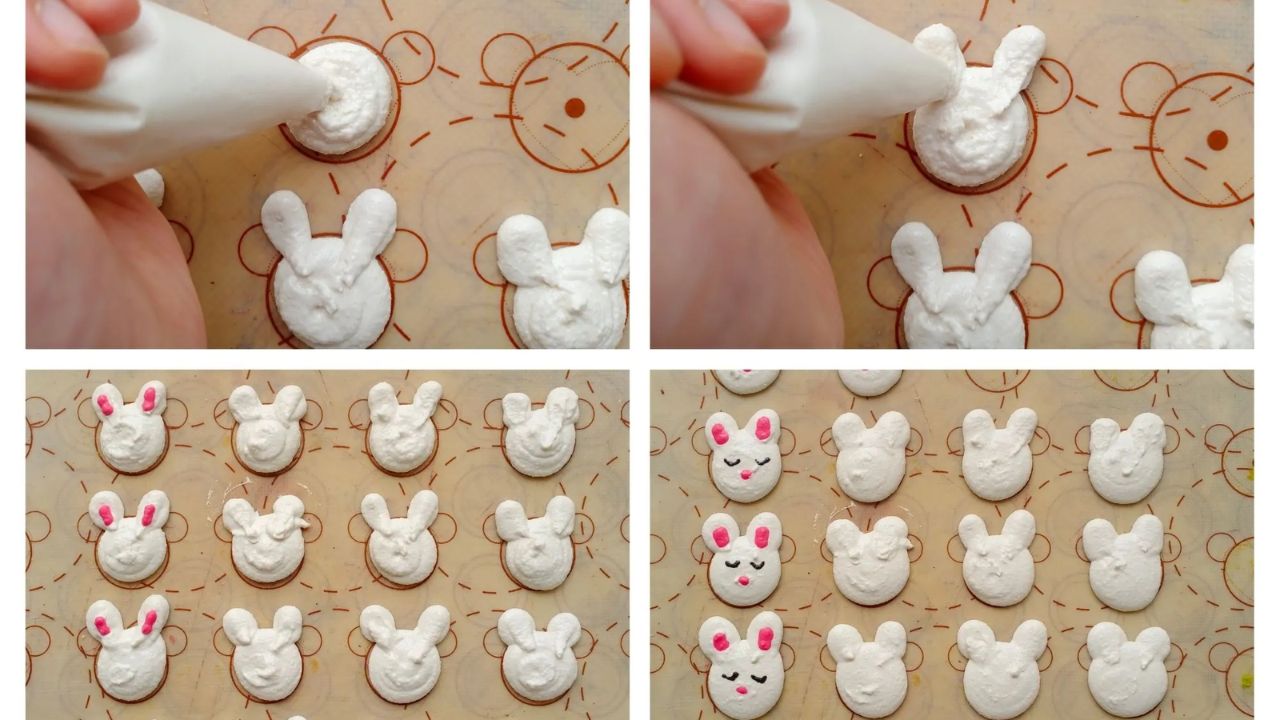 Tạo hình Macaron hình con vật