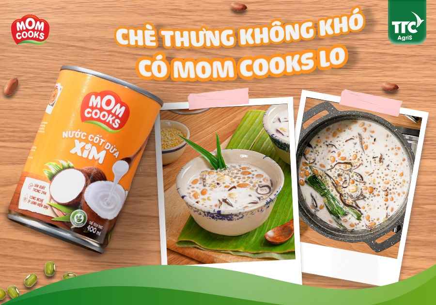 Thưởng thức chè thưng