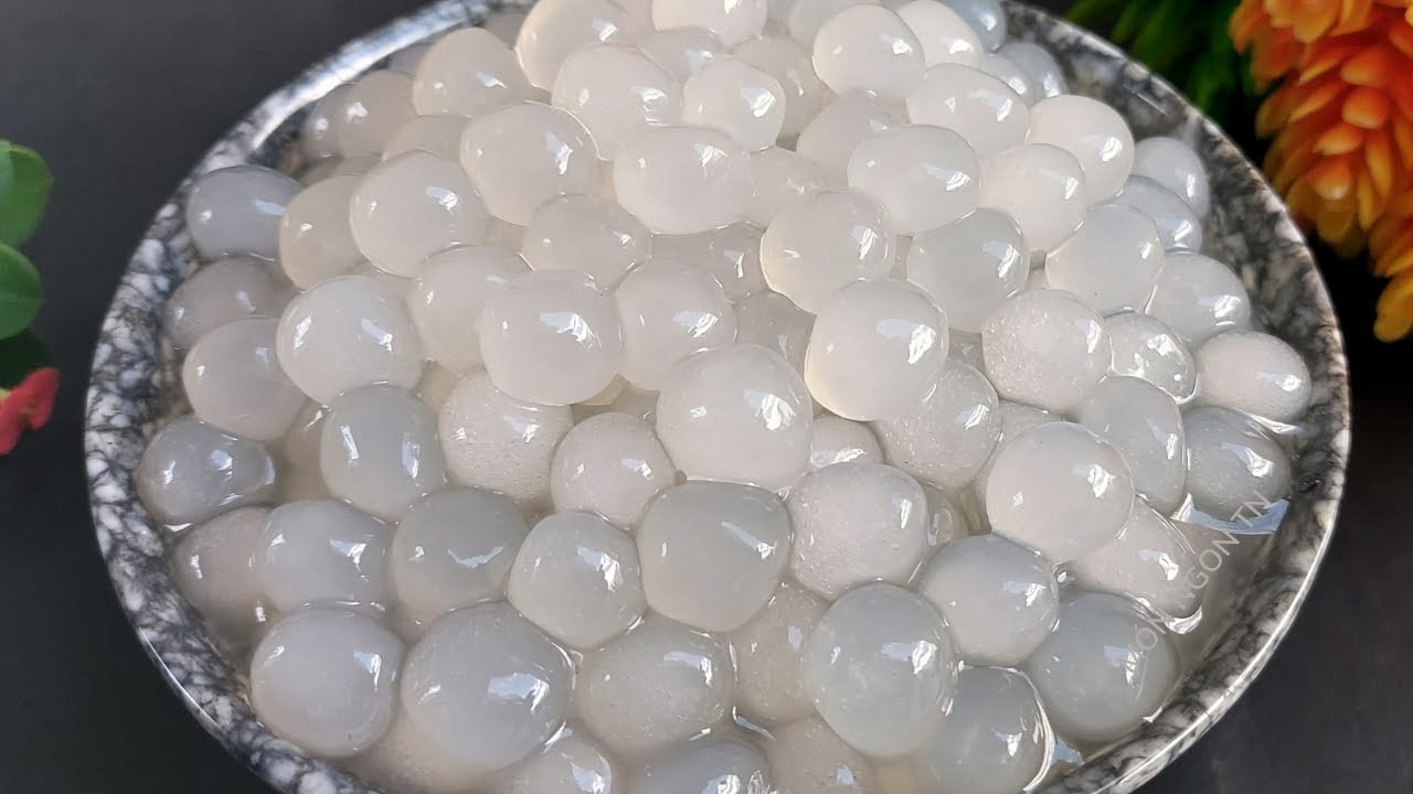 topping trân châu trắng