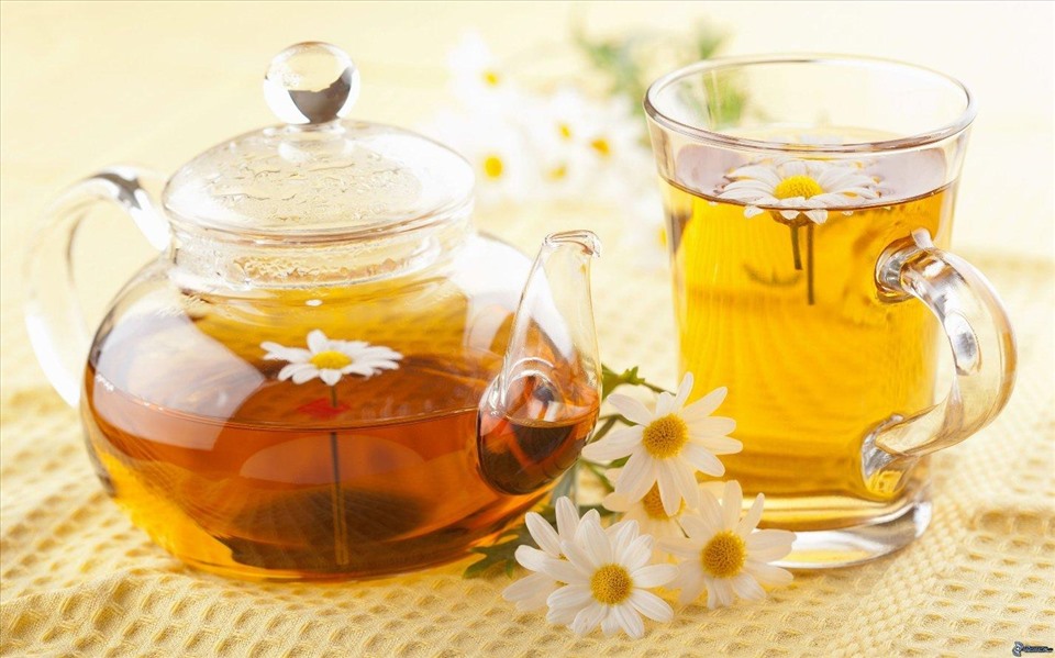 Trà hoa cúc là thức uống giúp dễ tiêu hóa
