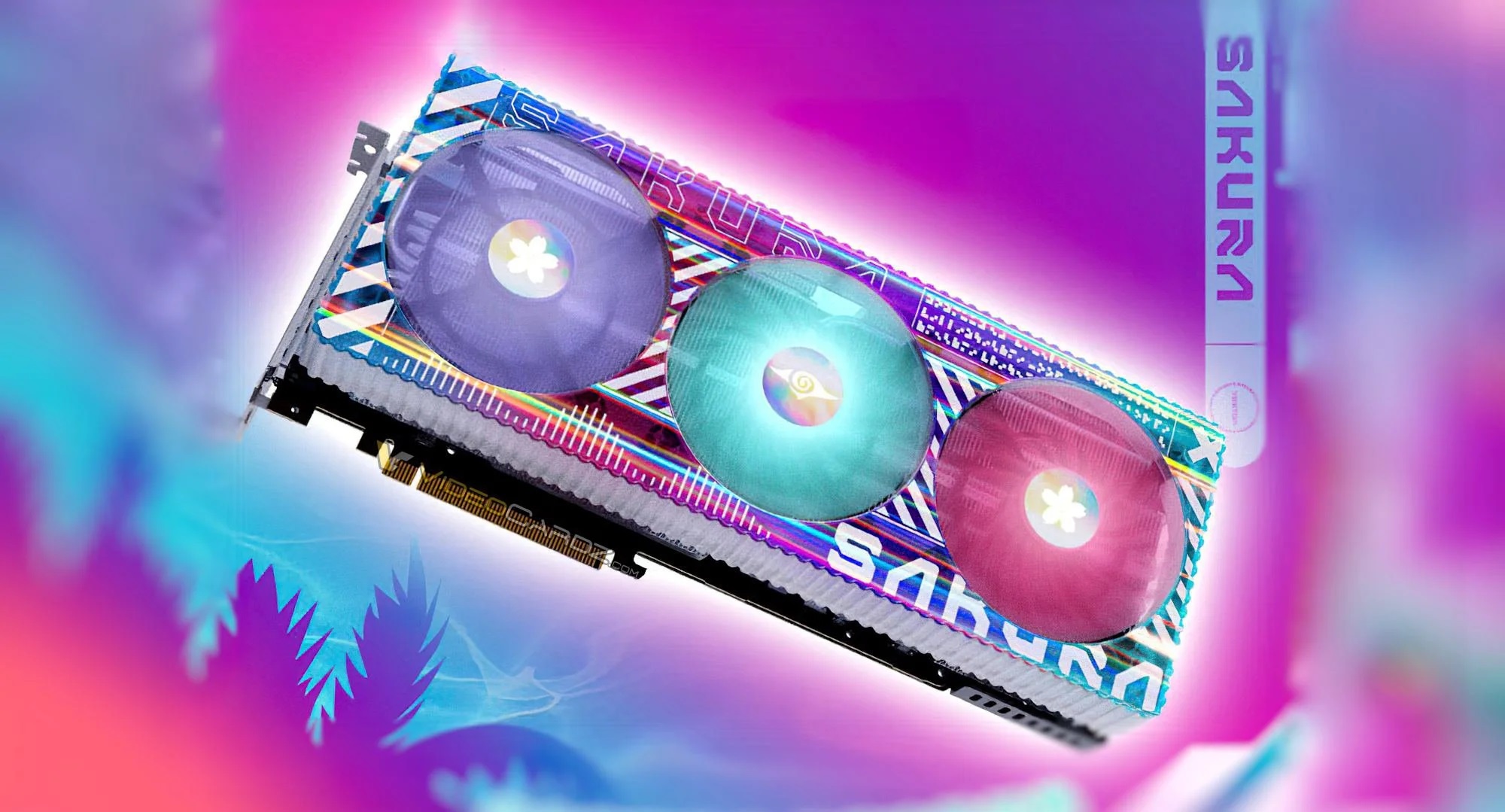 Yeston nhá hàng card Radeon RX 7900 Sakura có hình waifu siêu nghệ cùng hệ thống tản nhiệt siêu mát mẻ