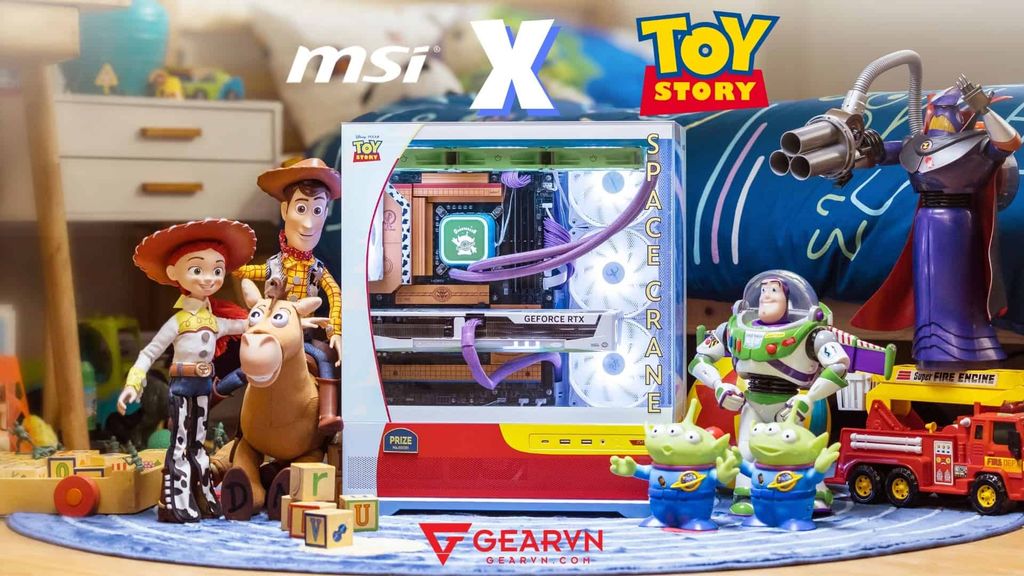 MSI mang đến phiên bản Toy Story dễ thương cho những linh kiện