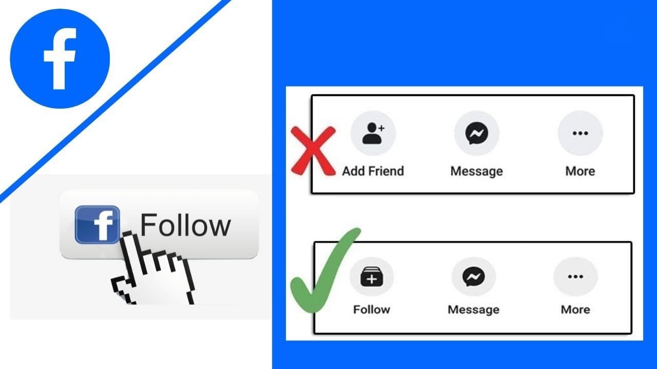 Cách bật, tắt nút theo dõi trên Facebook
