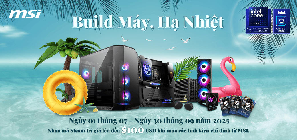 Build Pc chiến game, hạ nhiệt cực đã với "Build máy, Hạ nhiệt" của MSI