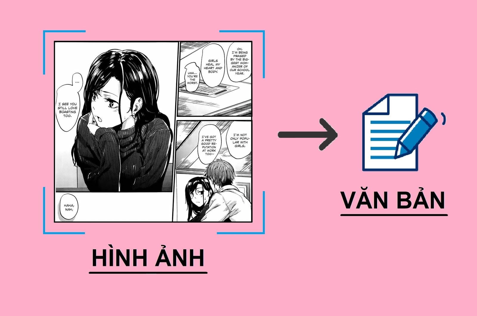 Hướng dẫn “bóc” chữ từ hình ảnh, dịch manga chưa bao giờ dễ đến thế!