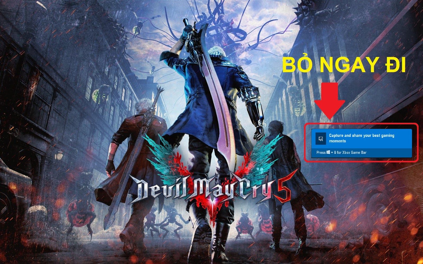 Hướng dẫn tắt thông báo Game Bar mỗi khi khởi động trò chơi trên Windows 10