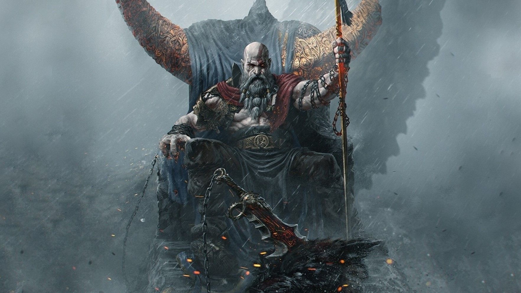 God of War Ragnarok tung trailer hoành tráng như phim Hollywood, có cả cảnh Kratos “solo” Thần Sấm Thor