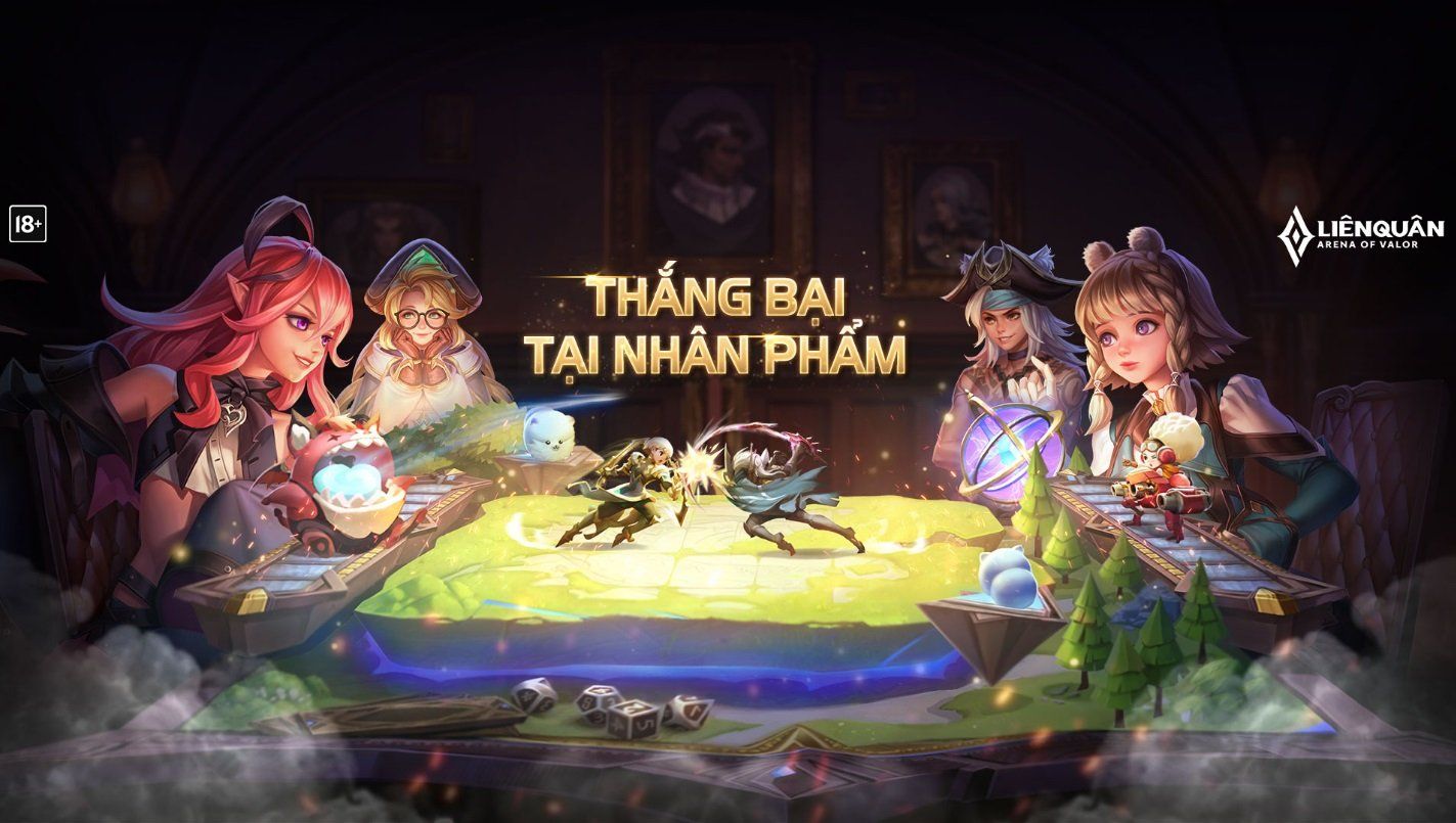 Liên Quân Mobile chính thức ra mắt “cờ nhân phẩm” trong phiên bản thử nghiệm