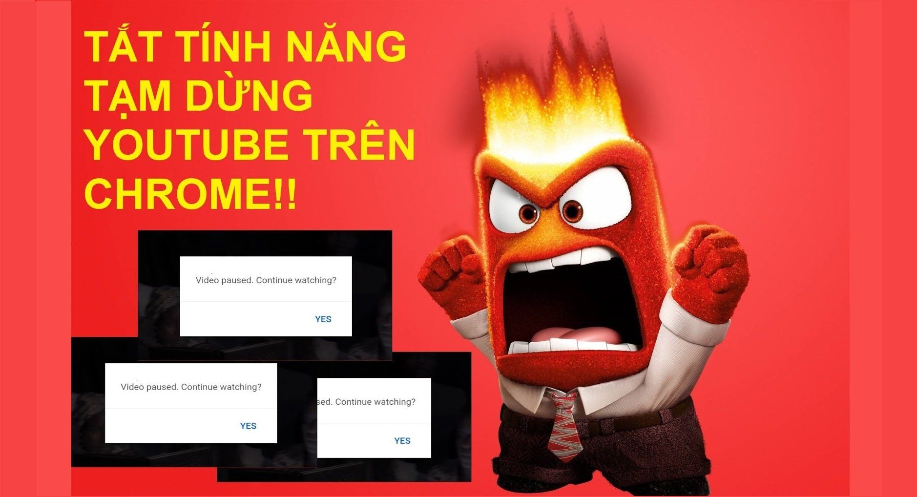 Cách tắt tính năng tạm dừng video cực kỳ khó chịu trên Youtube trong Chrome