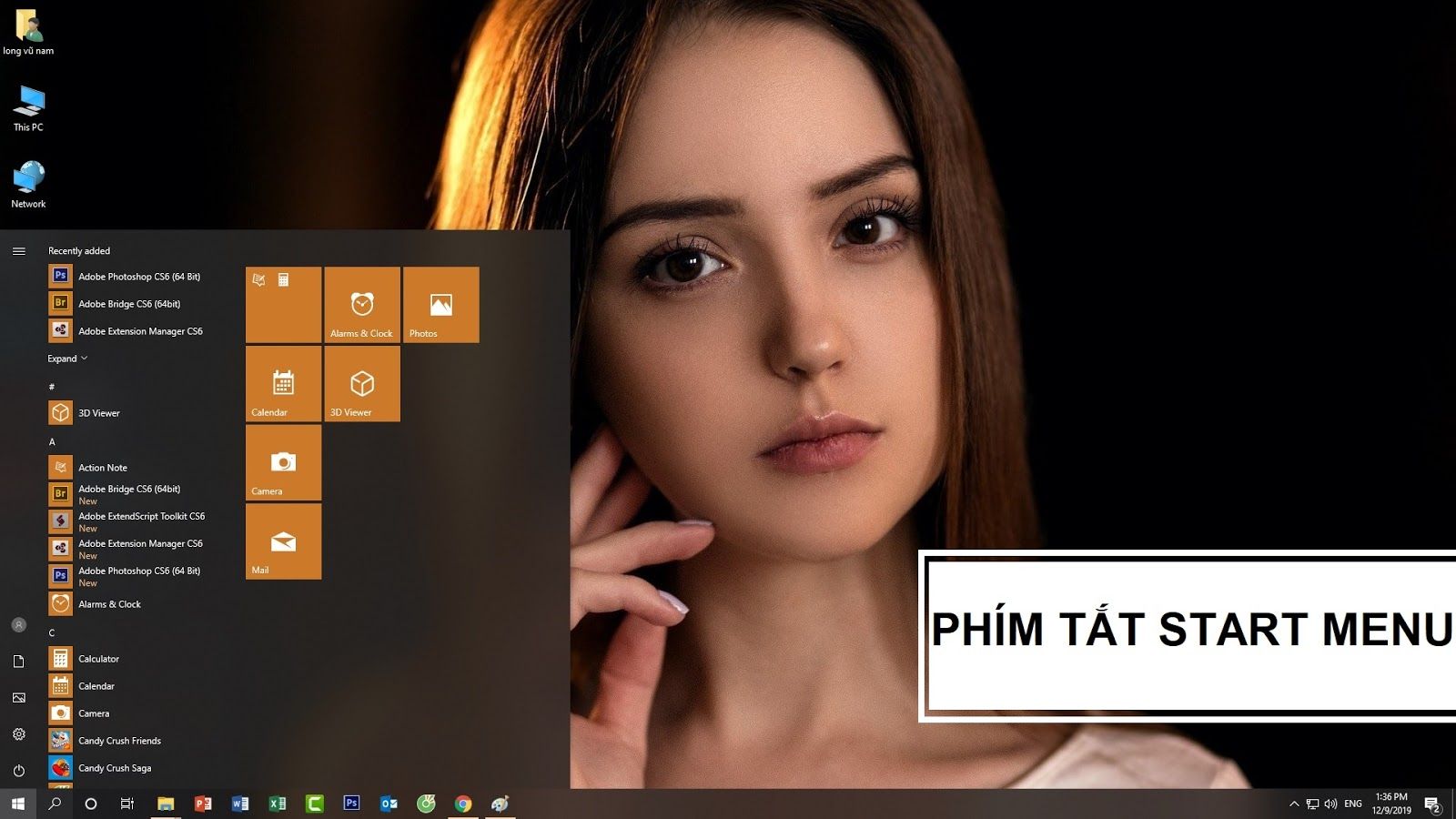 Tổng hợp các phím tắt dành cho Start Menu cực kỳ tiện lợi trên Windows 10