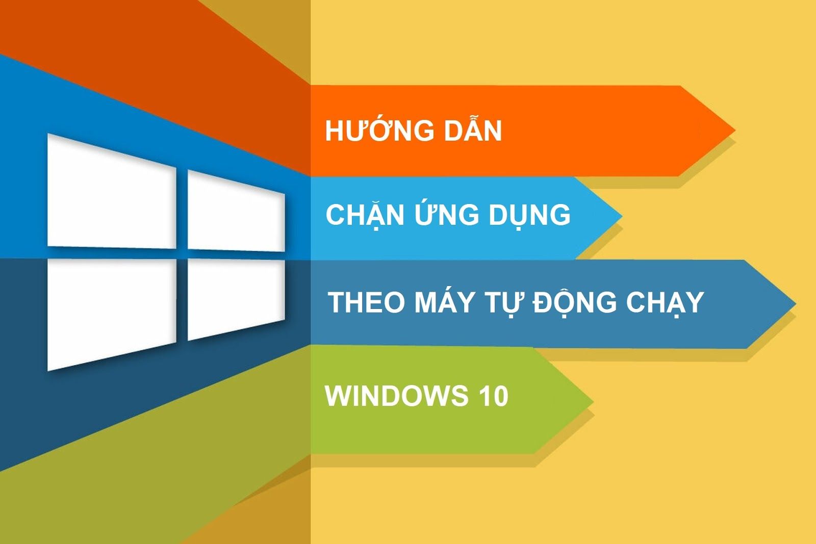Hướng dẫn chặn các phần mềm theo máy tự động chạy trên Windows 10