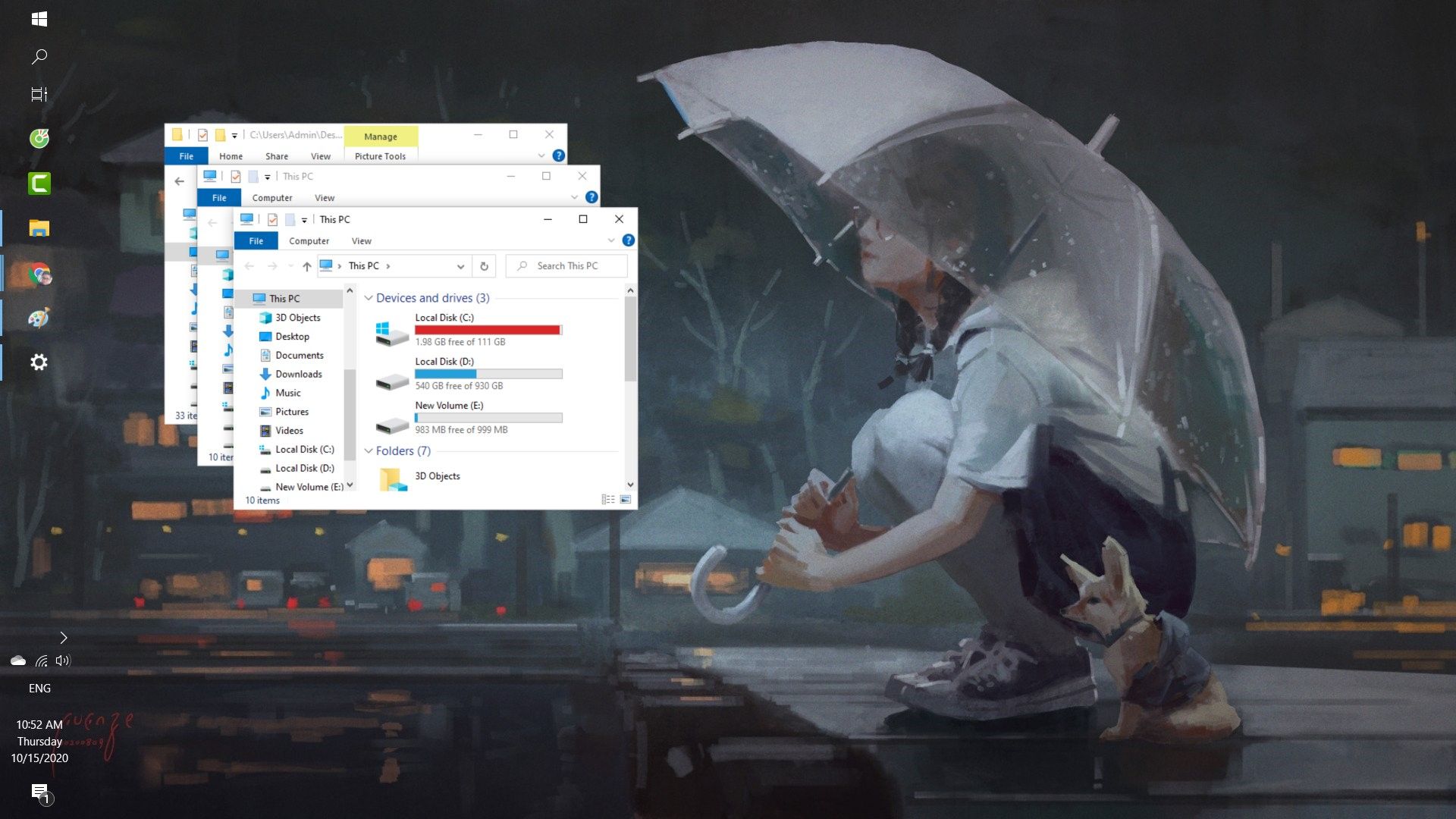 Hướng dẫn đồng bộ hóa giao diện File Explorer trên Windows 10