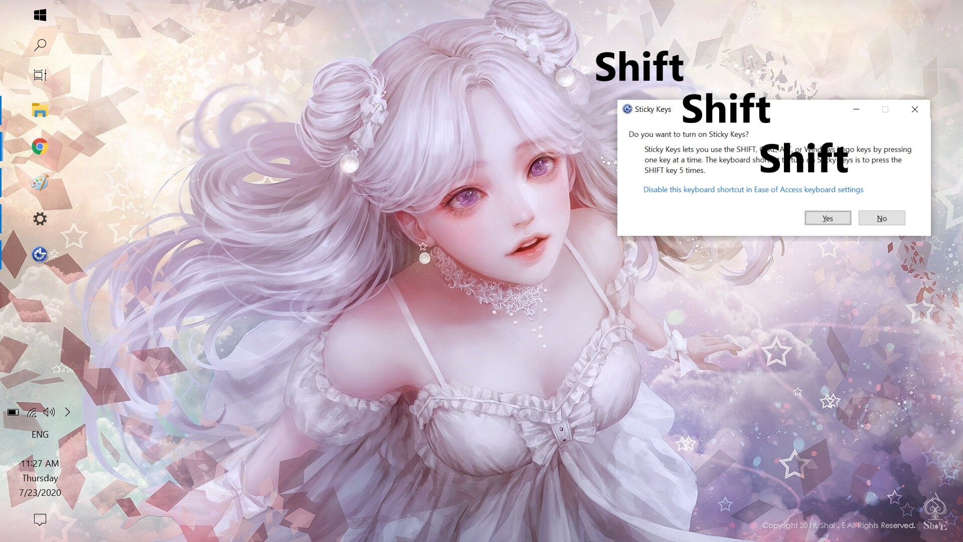 Hướng dẫn tắt tính năng Sticky Keys, kẻ thù của game thủ mỗi khi nhấn SHIFT nhiều lần