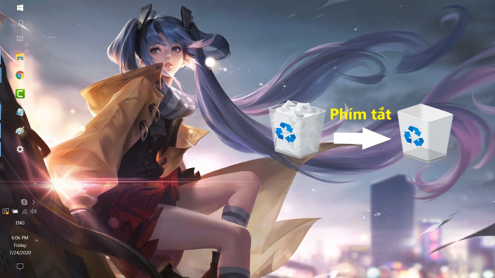 Dùng chuột xưa rồi, mời anh em dọn sạch file rác bằng phím tắt mà không cần mở Recycle Bin