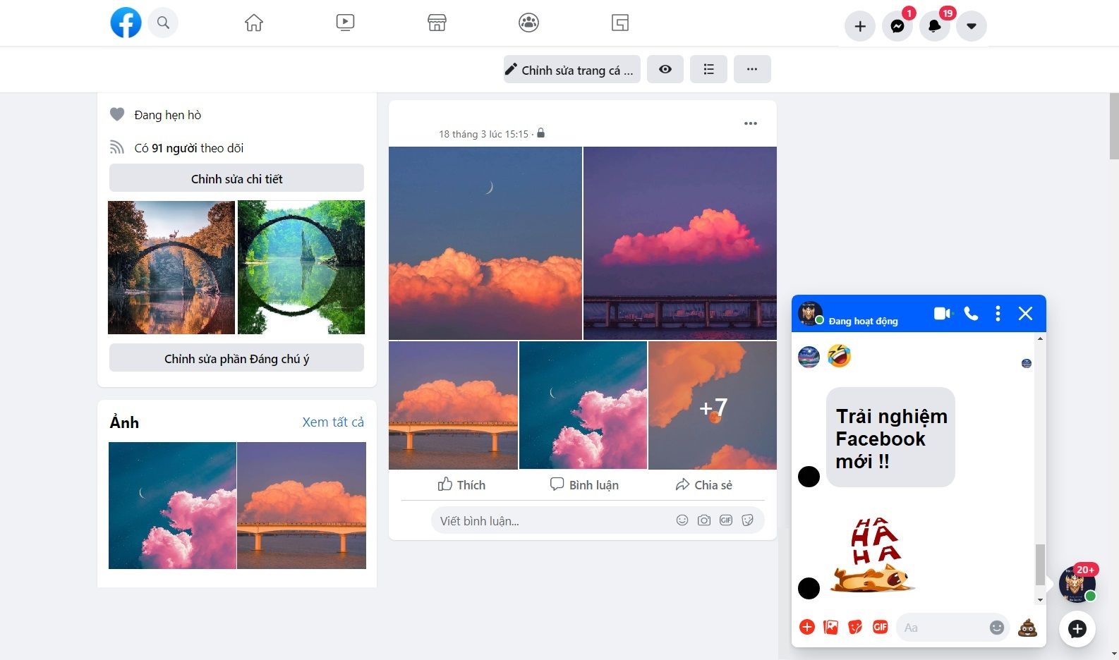 Mời anh em trải nghiệm giao diện mới toanh của Facebook và chế độ Dark Mode cực đẹp