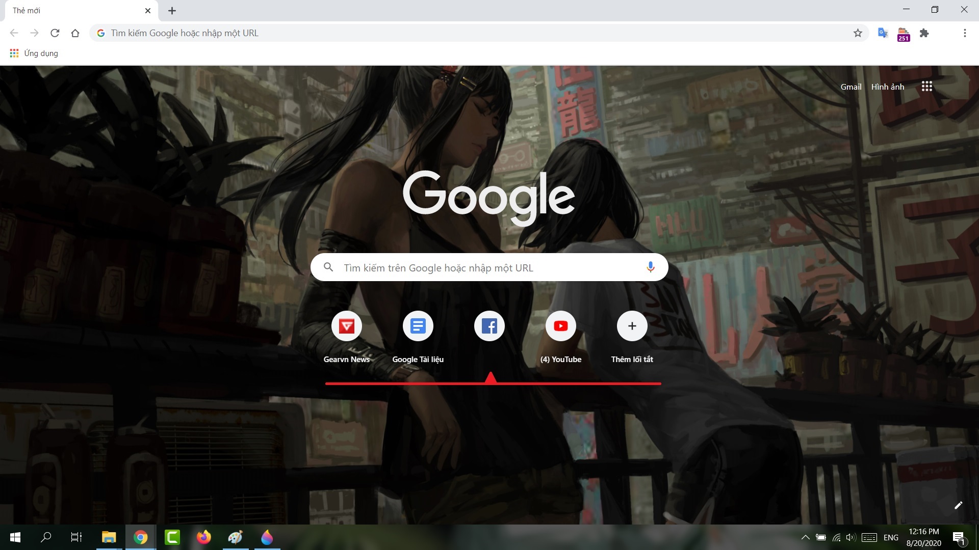 Hướng dẫn tạo, xóa và ẩn các shortcut của trang web trên giao diện chính của Google Chrome